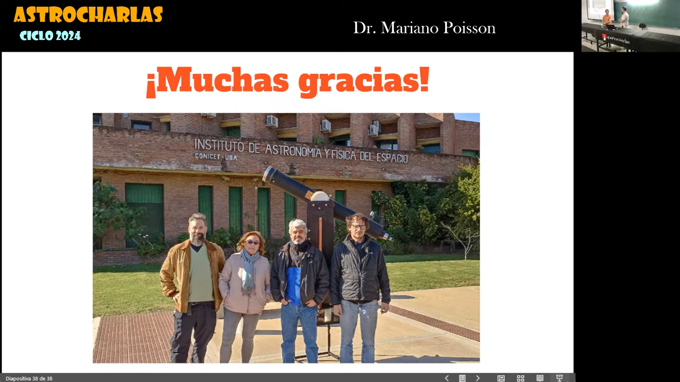 Mariano Poisson en el IAFE